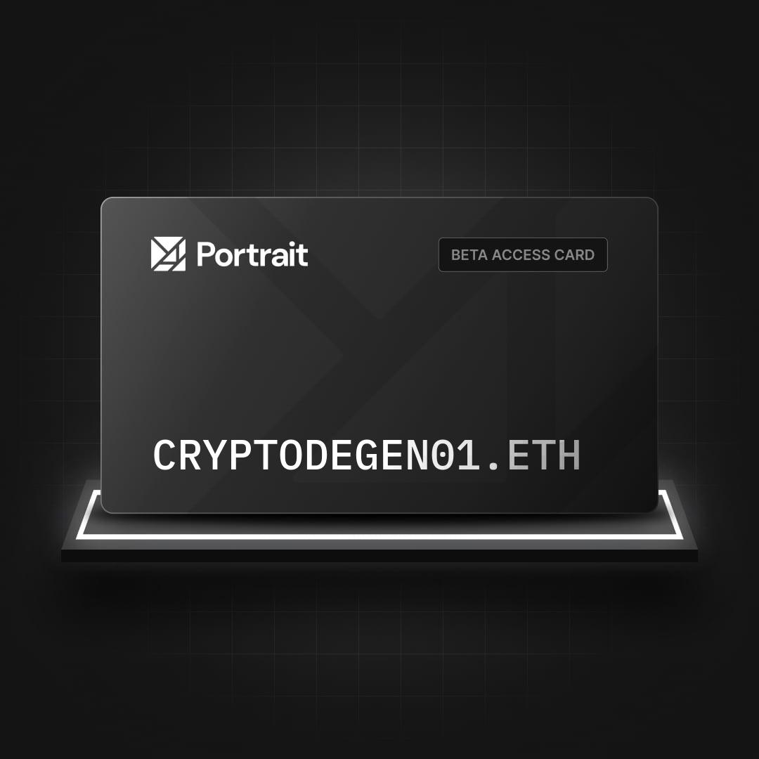 Portrait Beta Pass